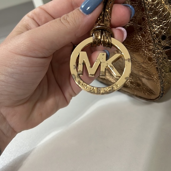 Brozen Embossed Michael MK Shoulder Bag - Picture 4 of 11